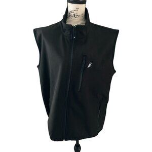 Frogg Toggs Fleece Lined Black Vest Outer Ware - Women's Size Large